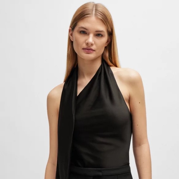 ❤️Hugo Boss Fringe One Shoulder Blouse❤️ - Picture 2 of 3